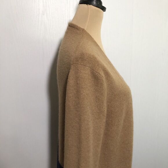 Madewell Cardigan Sweater Womens Medium Blue Kent Wool Alpaca Blend Color Block - Picture 7 of 16